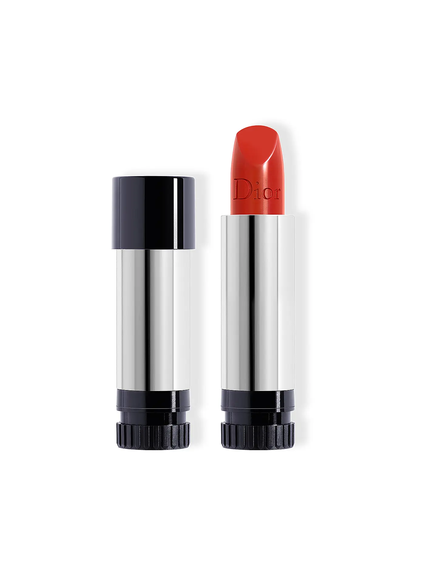 DIOR | Lippenstift - Rouge Dior Balm Satin Refill ( 100 Nude Look ) | rot